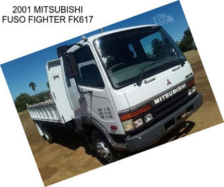 2001 MITSUBISHI FUSO FIGHTER FK617