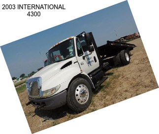 2003 INTERNATIONAL 4300