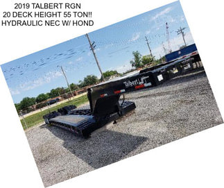 2019 TALBERT RGN 20\