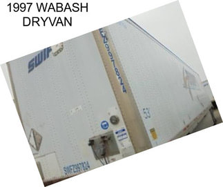 1997 WABASH DRYVAN