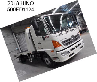 2018 HINO 500FD1124