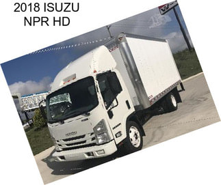 2018 ISUZU NPR HD