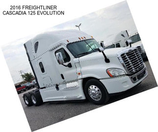 2016 FREIGHTLINER CASCADIA 125 EVOLUTION