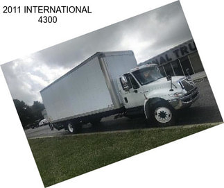 2011 INTERNATIONAL 4300