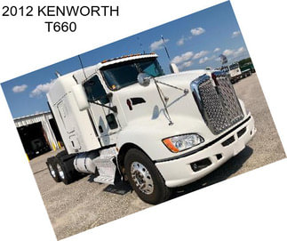 2012 KENWORTH T660