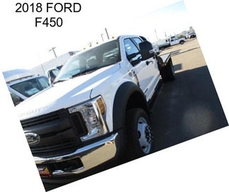 2018 FORD F450