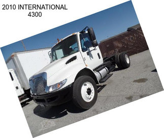 2010 INTERNATIONAL 4300