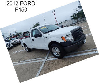 2012 FORD F150