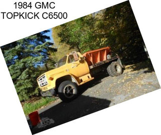 1984 GMC TOPKICK C6500