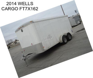 2014 WELLS CARGO FT7X162