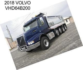 2018 VOLVO VHD64B200
