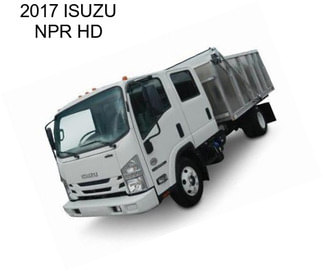 2017 ISUZU NPR HD