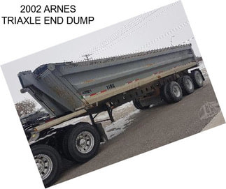 2002 ARNES TRIAXLE END DUMP