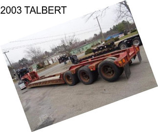 2003 TALBERT