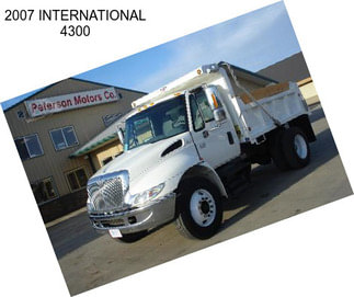 2007 INTERNATIONAL 4300