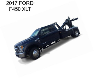 2017 FORD F450 XLT