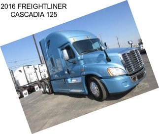 2016 FREIGHTLINER CASCADIA 125