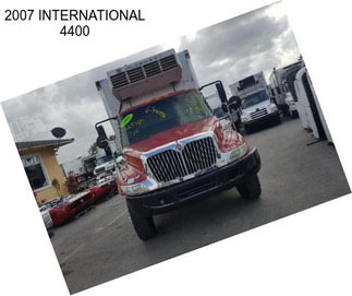 2007 INTERNATIONAL 4400