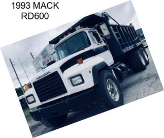 1993 MACK RD600