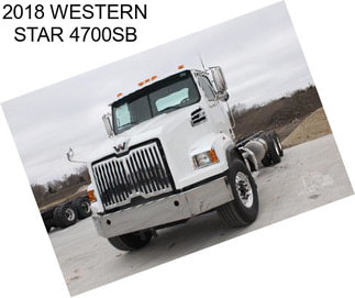 2018 WESTERN STAR 4700SB