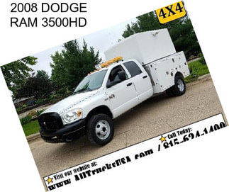 2008 DODGE RAM 3500HD