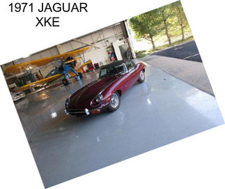 1971 JAGUAR XKE