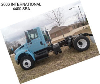 2006 INTERNATIONAL 4400 SBA