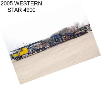 2005 WESTERN STAR 4900