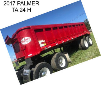 2017 PALMER TA 24 H