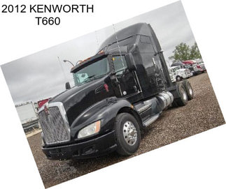 2012 KENWORTH T660