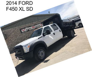 2014 FORD F450 XL SD