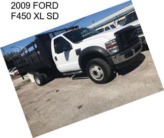 2009 FORD F450 XL SD