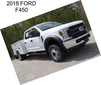 2018 FORD F450