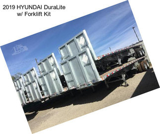 2019 HYUNDAI DuraLite w/ Forklift Kit