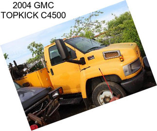 2004 GMC TOPKICK C4500