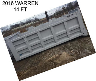 2016 WARREN 14 FT