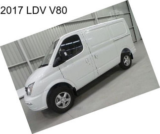2017 LDV V80