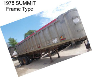 1978 SUMMIT Frame Type