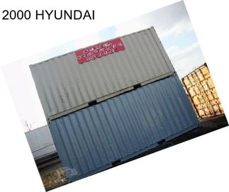2000 HYUNDAI
