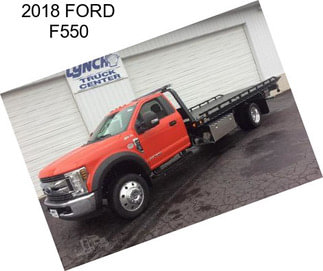 2018 FORD F550