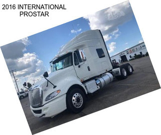 2016 INTERNATIONAL PROSTAR