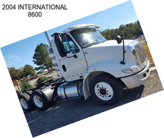 2004 INTERNATIONAL 8600