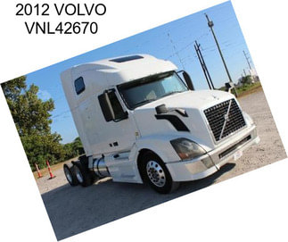 2012 VOLVO VNL42670