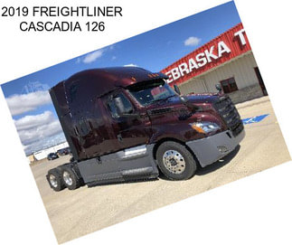 2019 FREIGHTLINER CASCADIA 126