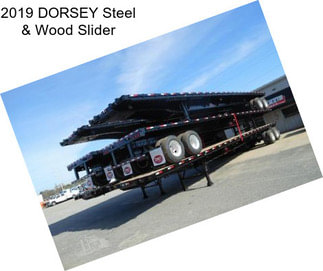 2019 DORSEY Steel & Wood Slider