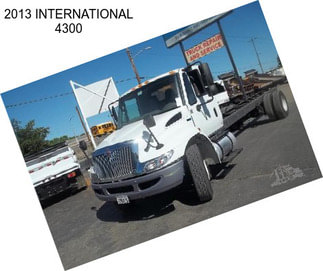 2013 INTERNATIONAL 4300