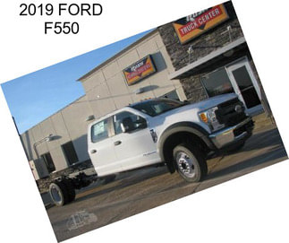 2019 FORD F550