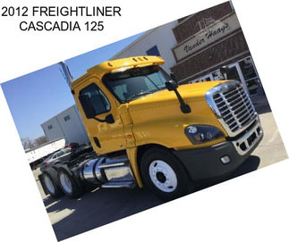 2012 FREIGHTLINER CASCADIA 125