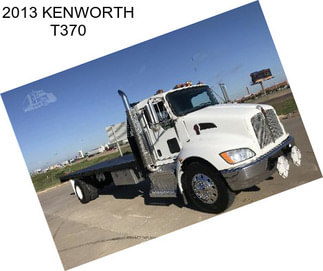 2013 KENWORTH T370