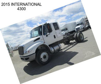 2015 INTERNATIONAL 4300